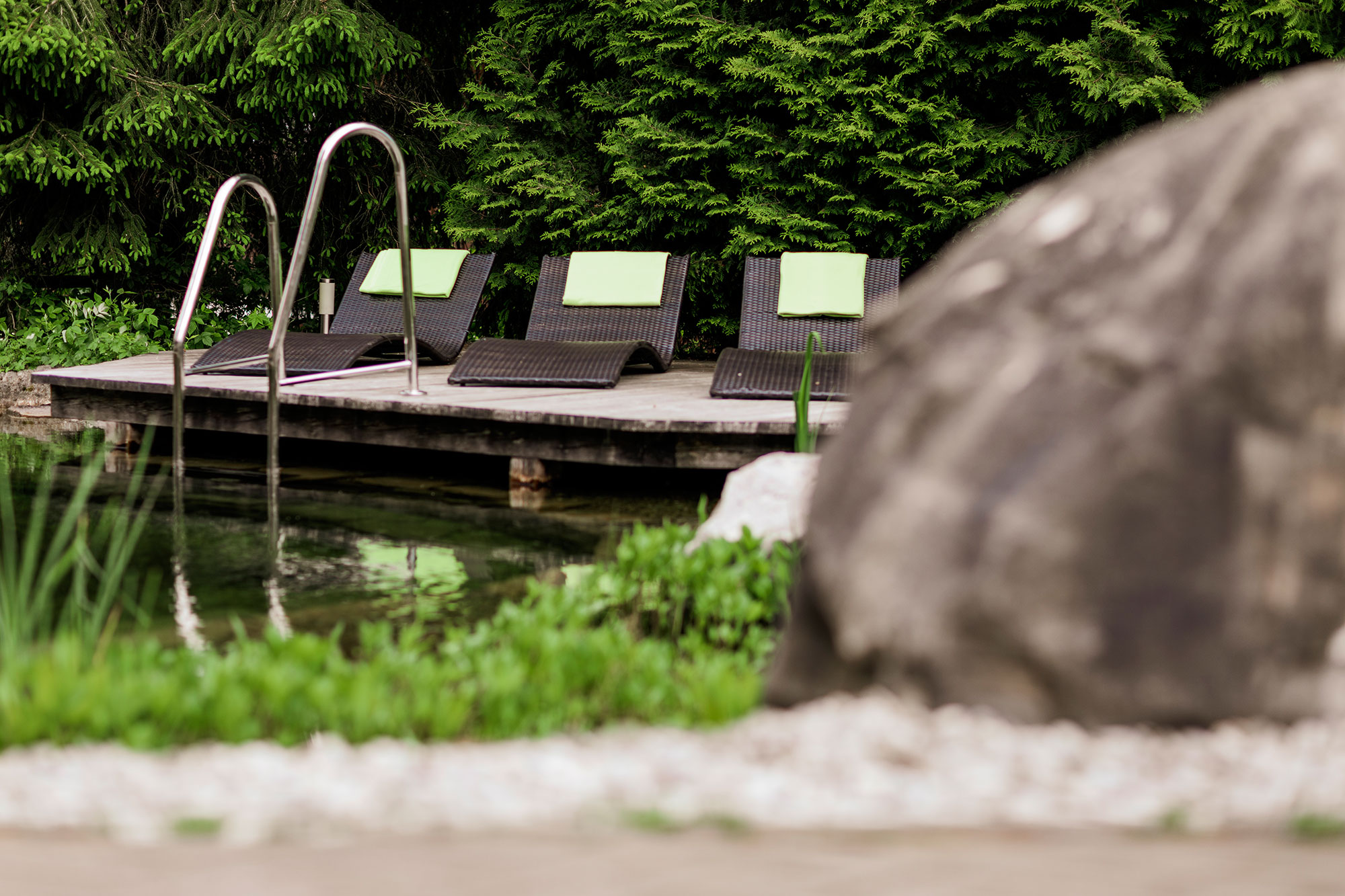 Landhaus Jausern Bathing pond © artisual